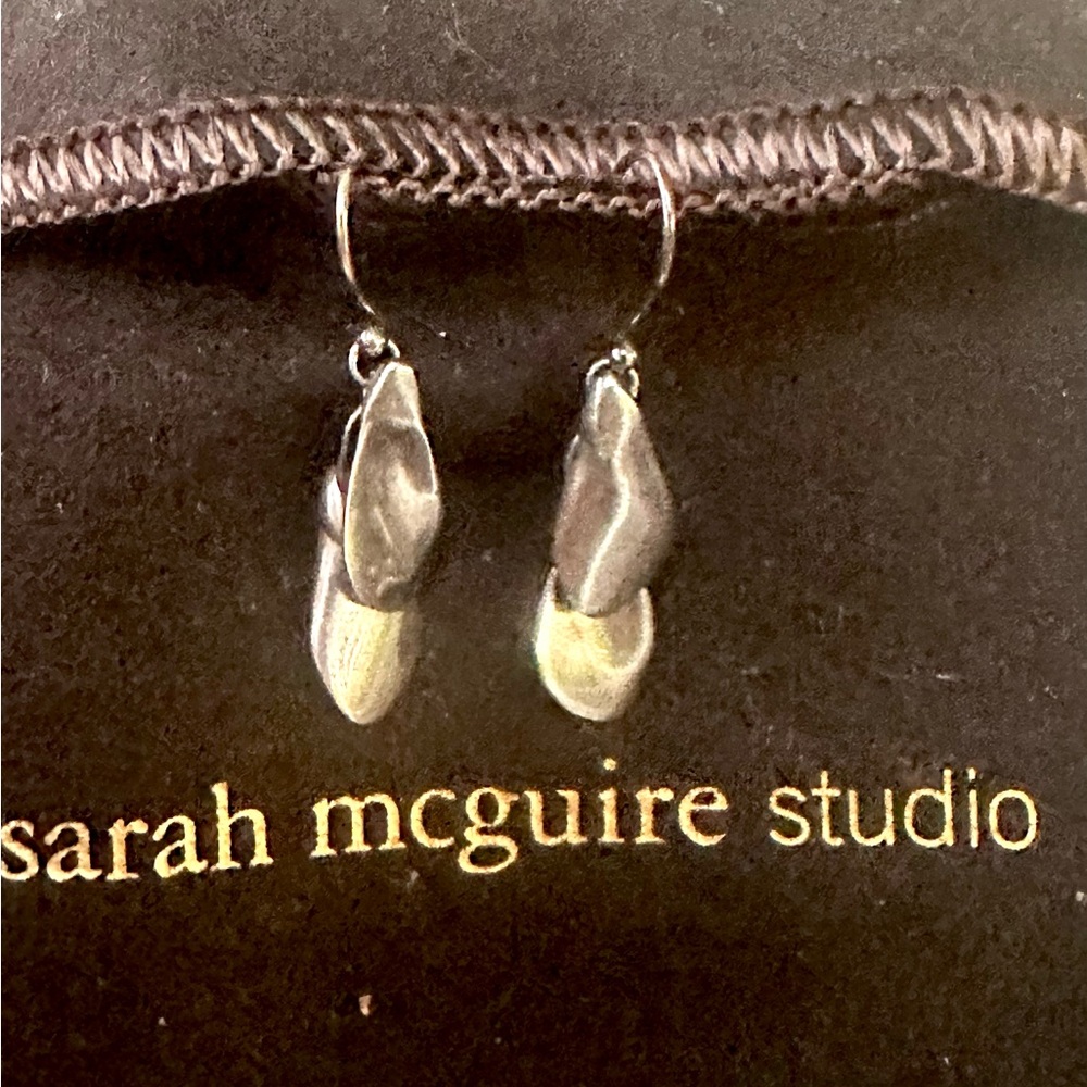 Silver Earrings by Sarah McGuire
